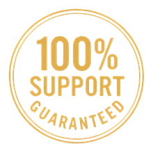 MemoHoney 100% support guaranteed badge
