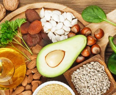 Nuts, seeds and avocado, everyday food sources of the amino acid L-arginine